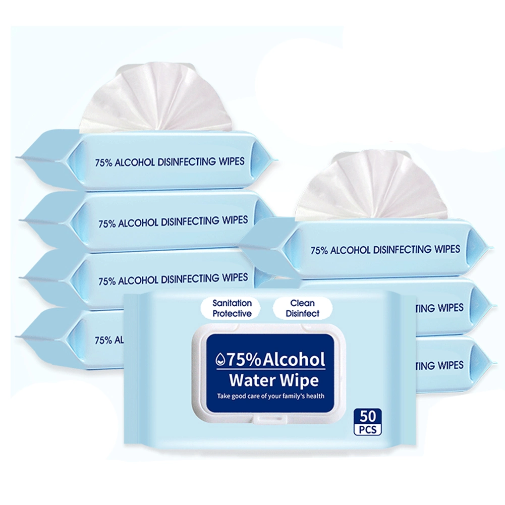 OEM Manufacturer Disinfecting Anti Bacterial Alcoholic Wet Wipes