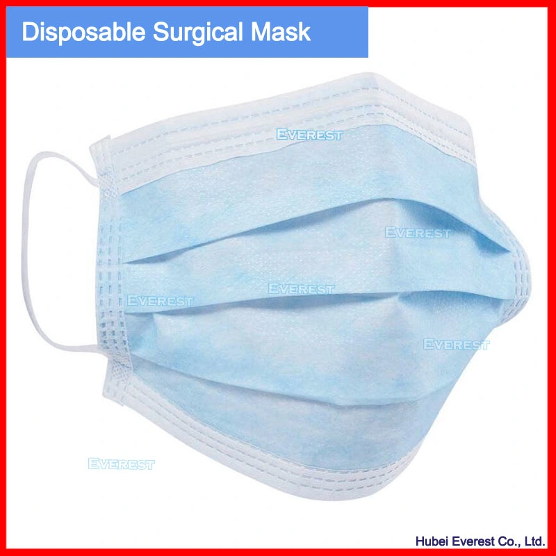 Nonwoven Civil Disposable 3ply Face Mask, 3ply Disposable Face Mask