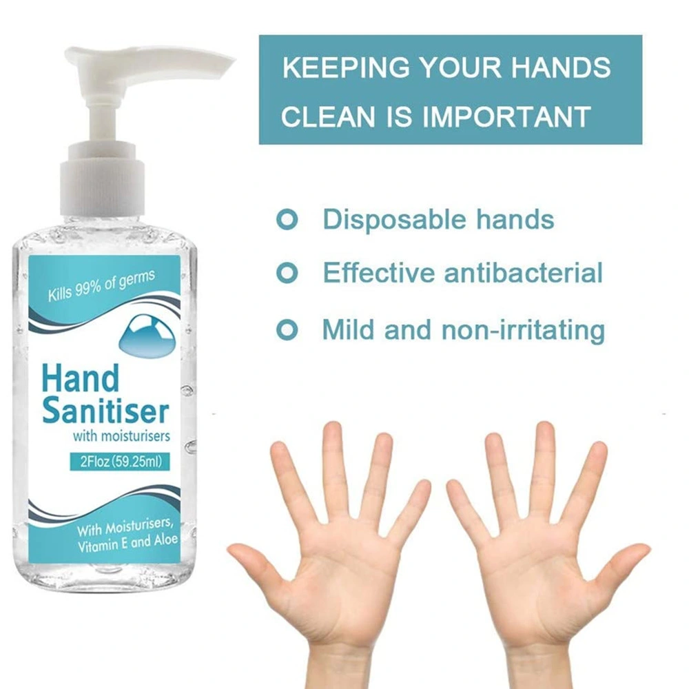 99% Killing Water Based Organic Instant Hand Sanitizer