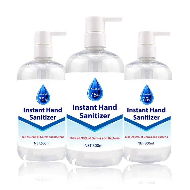 Alcohol Instant Hand Sanitzer Wash-Free Disinfect Gel 75% Alcohol Ethanol Hand Sanitizer