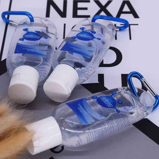 Gel Higienizante de Manos Waterless Sin Perlas Hidratantes con Mosquetón