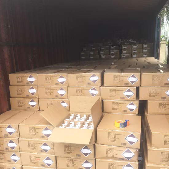 5000ml 75% alcohol desinfectante de manos instantáneo germicida con certificación CE