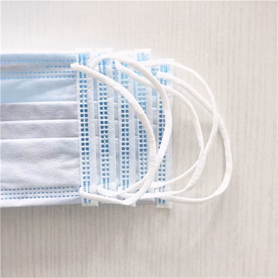 Fabricante Flat 3ply Mascarilla desechable al por mayor para Civil